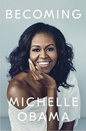  Becoming by Michelle Obama.
