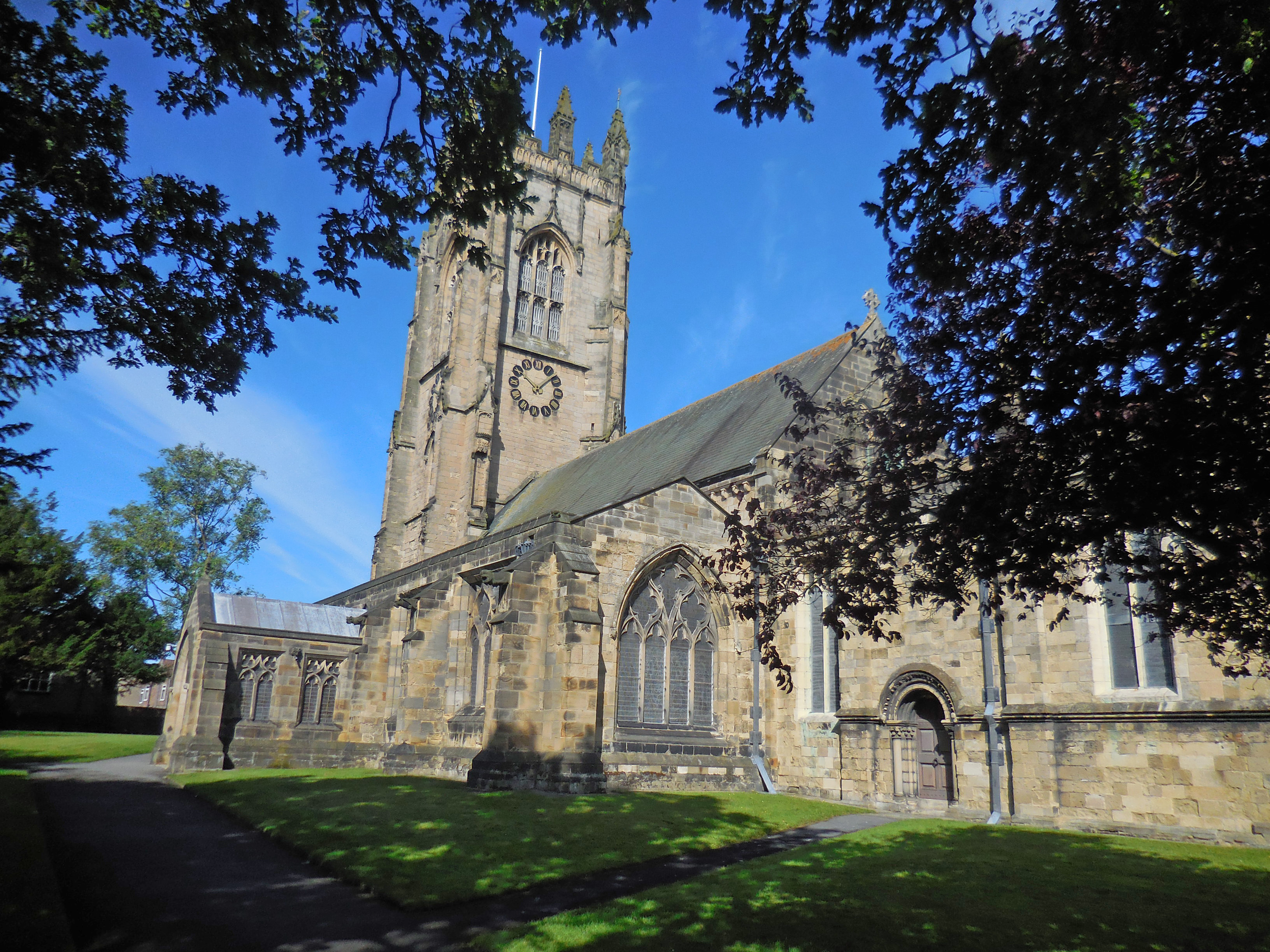 Driffield Church Tower, image copyright 