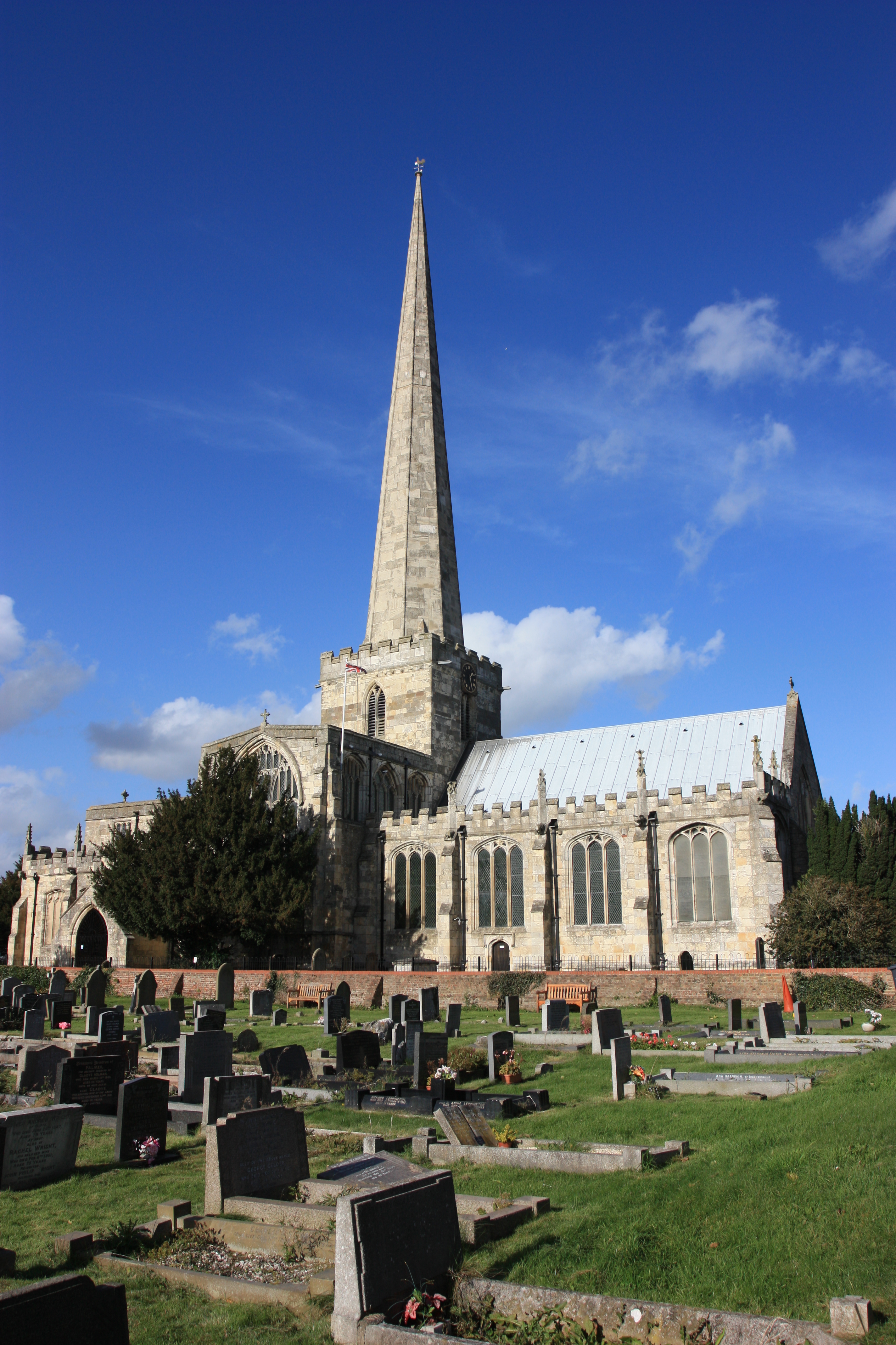 Hemingbrough Tower, image copyright Peter Church