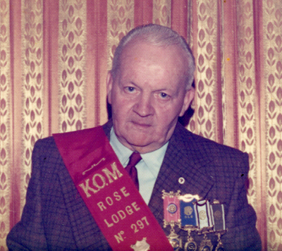 Les Church as a member of RAOB