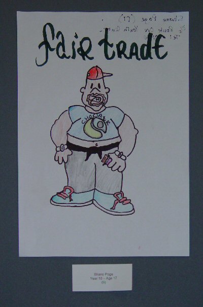 Fair Trade Cartoon character