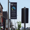 Lamppost Banner on Spring Bank