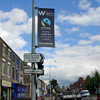 Lamppost Banner on Spring Bank