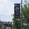 Lamppost Banner on Spring Bank