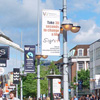 Lamppost Banners on Jameson Street