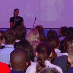 Plenary session showing the numbers involved