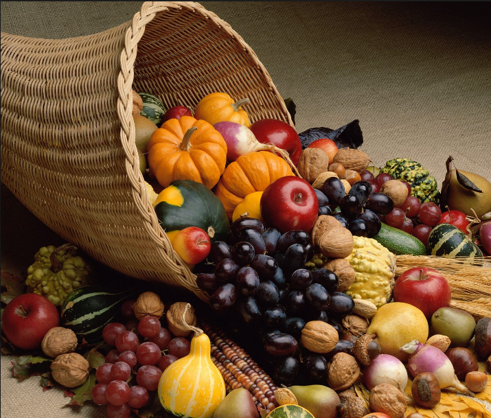 Harvest basket overflowing